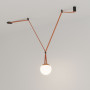 Configurable lamp "Axia 1" - KIT 12W globe lamp + Conductive fabric strip + accessories