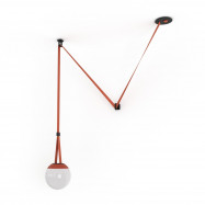 Configurable lamp "Axia 1" - KIT 12W globe lamp + Conductive fabric strip + accessories