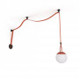 Configurable lamp "Axia 1" - KIT 12W globe lamp + Conductive fabric strip + accessories