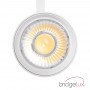 LED 3-phase track spotlight - Adjustable power: 30W/ 34W/ 38W - CCT - CRI 90