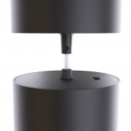 Roomba" Modern Pendant Lamp 10W - CCT - Black