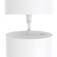 Roomba" modern pendant lamp 10W - CCT - White