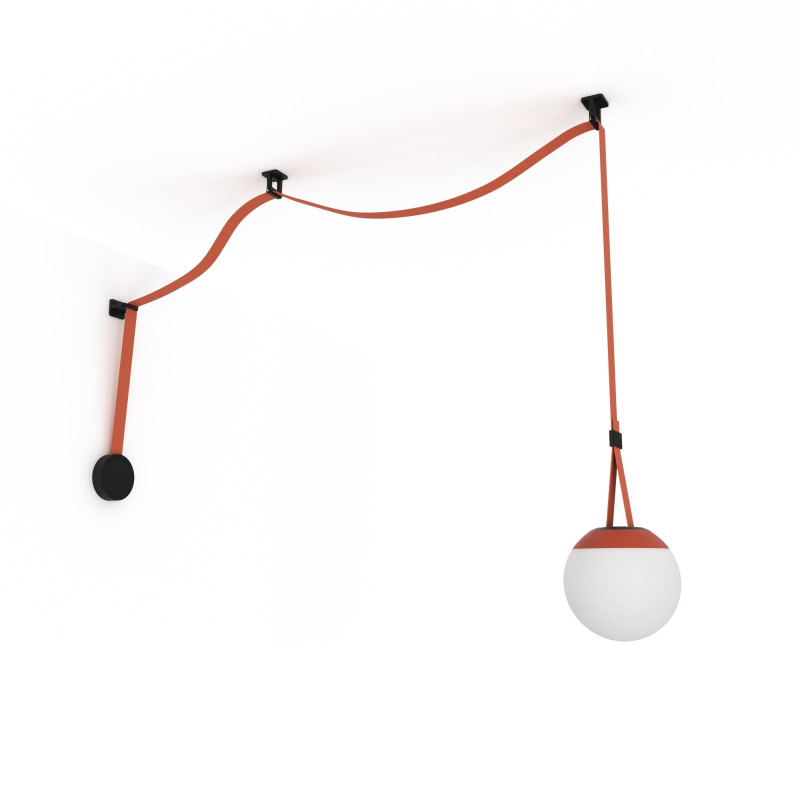 Configurable lamp "Axia 4" - KIT 12W globe lamp + Conductive fabric strip + accessories