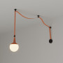 Configurable lamp "Axia 4" - KIT 12W globe lamp + Conductive fabric strip + accessories