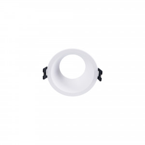 Round recessed downlight ring - Low UGR - Cutout Ø75mm