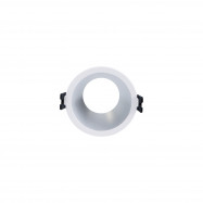 Round recessed downlight ring - Low UGR - Cutout Ø75mm