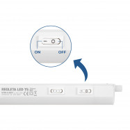 Under cabinet LED strip T5 - 4W - CCT - 30 cm - Opal