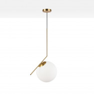 HERMI 280" crystal ball pendant light - E27 - Ø 28cm