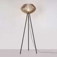 Wooden floor lamp "PANDA" -...