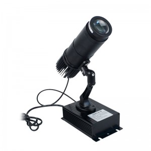 50W Fixed LED Logo Projector GOBO for Indoor Use - Optics 20° - IP20