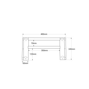 Wall mounting bracket