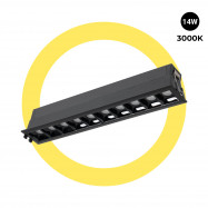 14W recessed LED linear...