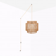 Jute hanging lamp "RAWA"...