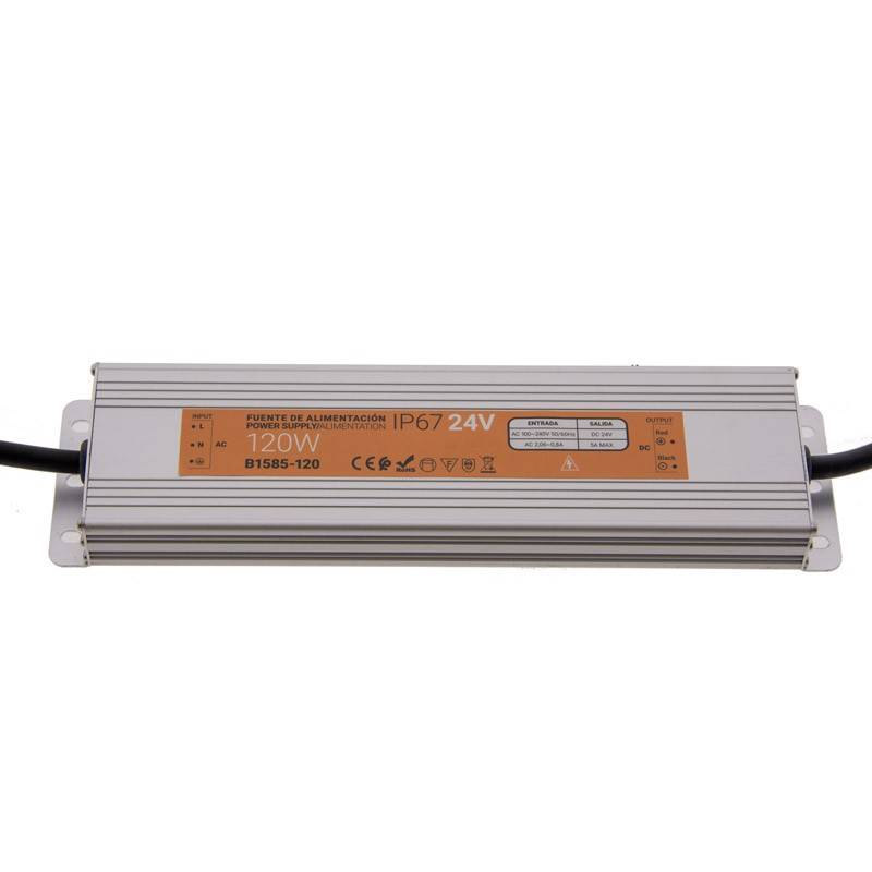 IP67 Waterproof 24V 5A 120W LED Driver