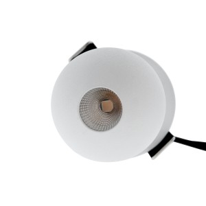 Focos LED downlight empotrable mini orientable 5W