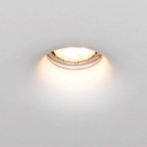 Aro downlight empotrable cuadrado de Escayola GU10 trimless