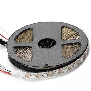 Tiras LED inteligente IC 5V/DC 5 metros IP20 60ch/m