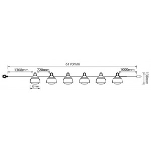 dimensiones guirnalda