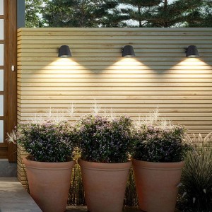 Apliques de pared exterior LED "ALBA" Bombilla LED GU10 incluida