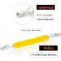 Bombilla R7S 118mm 1200lm Chip COB 12W