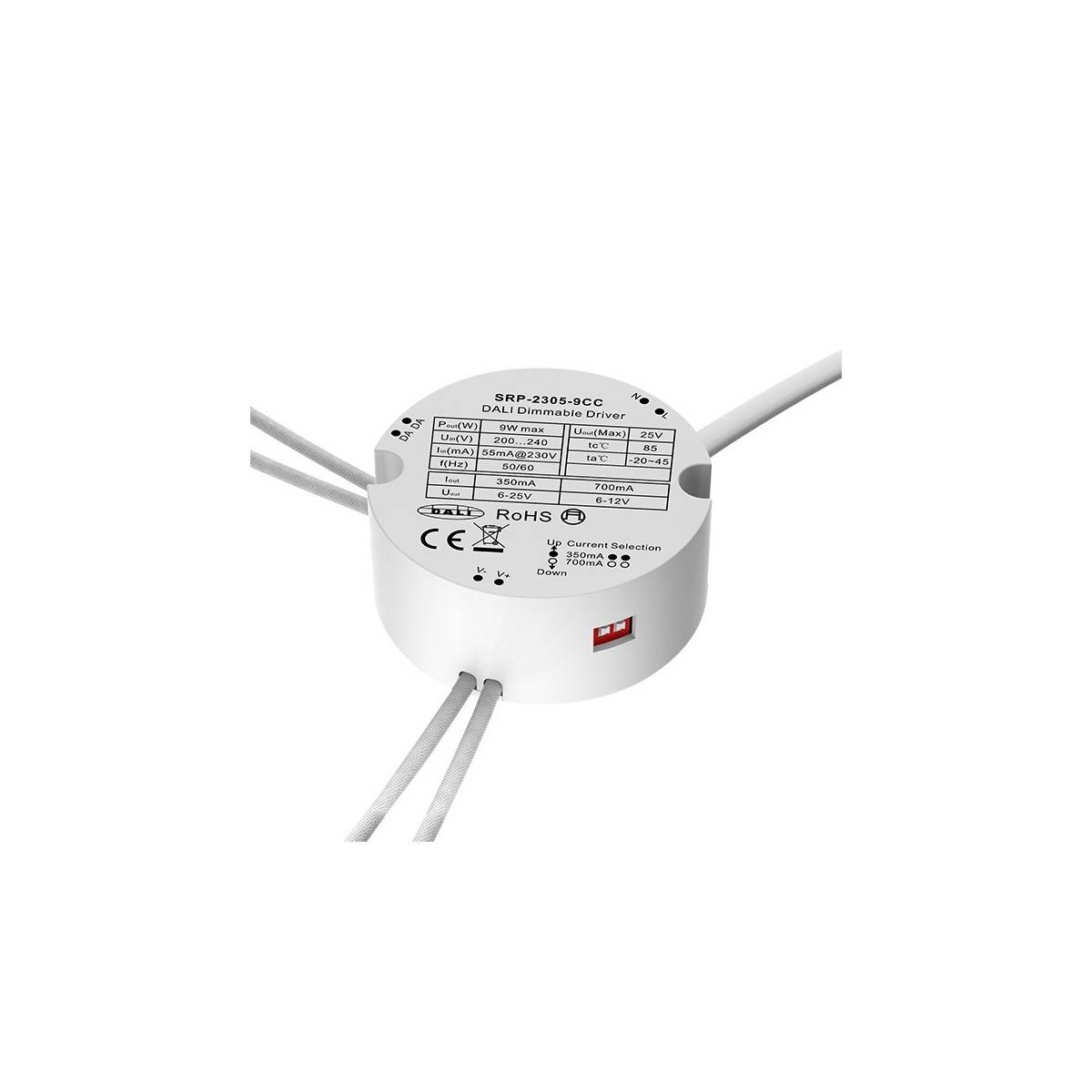 Driver DALI Dimmable 9W CC  (1 OUTPUT)