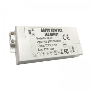 Fuente de alimentación constante 12V DC 75W 6.25A 100-240V