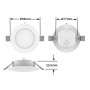 dimensiones LED Downlights