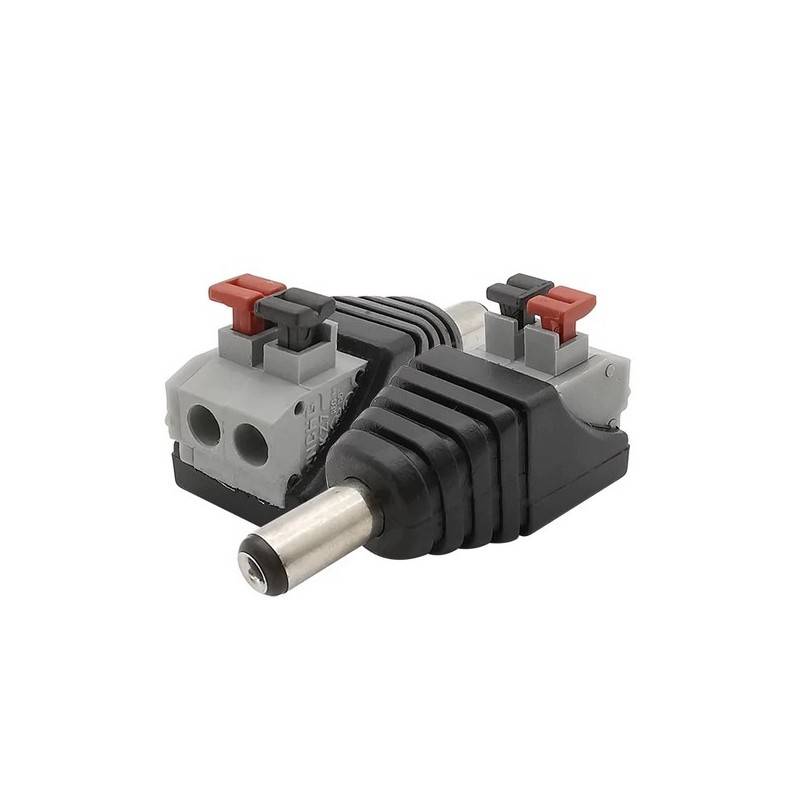 Conector Jack RCA Macho conexión rápida para tira LED