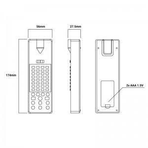 Sensor de movimiento Merrytek Control 1-10V MC054V