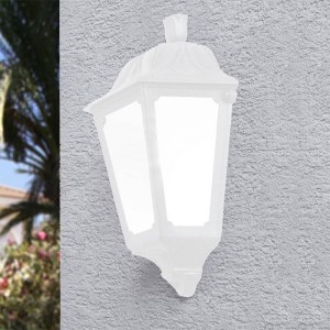 Aplique farol de pared FUMAGALLI IESSE OPAL E27 IP55