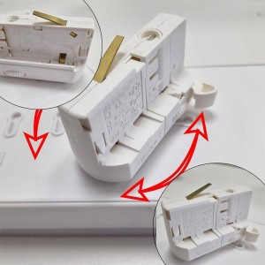 Luz de emergencia para carril trifásico LED REX CARRIL 60LM IP44