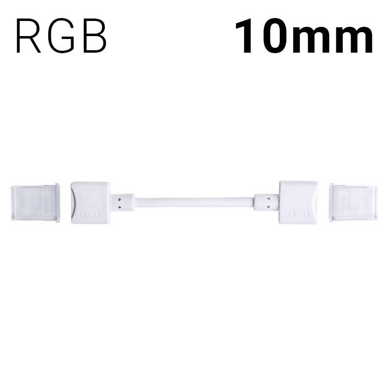 Conector inicio tira a tira RGB 10mm IP68