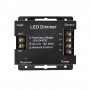 Regulador / dimmer con mando táctil RF para tira monocolor 12/24V 24A