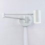 Aplique de Pared Articulado "LISA" Blanco - 40W - IP20, Casquillo G45