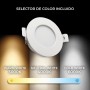 Downlight LED empotrable 7W IP44 con selector CCT