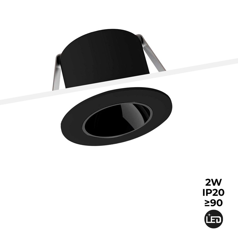 Εντοιχιζόμενο LED Downlight Mini 2W Low UGR