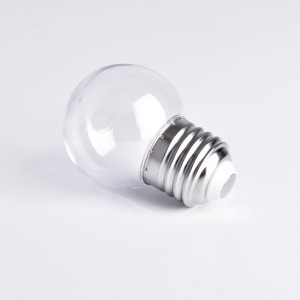 Bombilla LED E27 1W Transparente