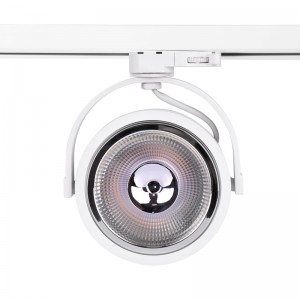 Foco Led de carril blanco trifásico AR111 GU10