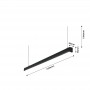 Lámpara Lineal LED 40W 120cm CCT 3200lm