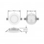 LED Downlights medidas