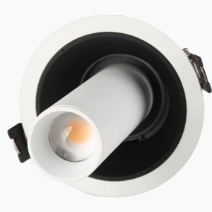 Foco LED empotrable orientable "ALAI" - Zoom - 100mm - 2800K - 7W