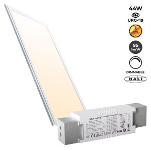 Panel LED Dimmable DALI empotrable 120x30cm 44W 3980LM UGR19