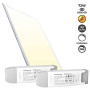 Panel LED Dimmable TRIAC empotrable 120x60cm 72W 6500LM UGR19