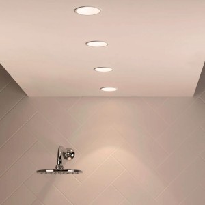 Downlight LED estanco empotrable - IP65 - 15W - Corte Ø 145-160mm