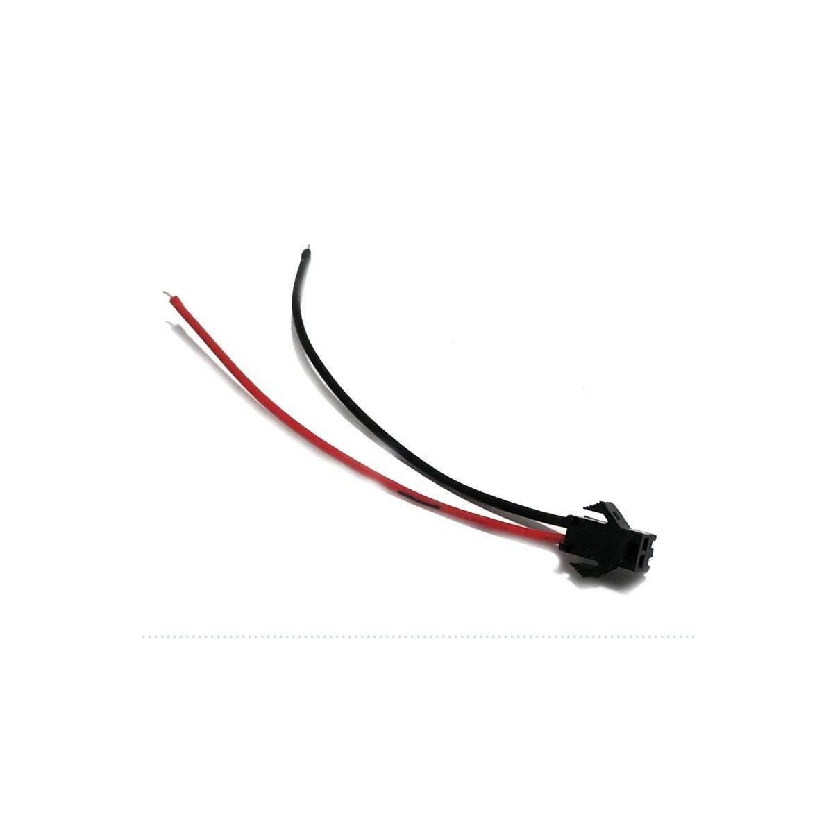 Conector rápido dos pines hembra para tira monocolor 12-24V