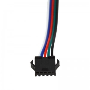 Conector rapido hembra 5 pins para tira led RGBW IP20