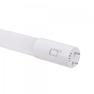 Tubo LED T8 18W switch on/off sensor de microondas 120cm 100lm/w 6000K 300º