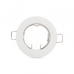 Aro downlight circular para bombilla GU10 / MR16 - Corte Ø62 mm