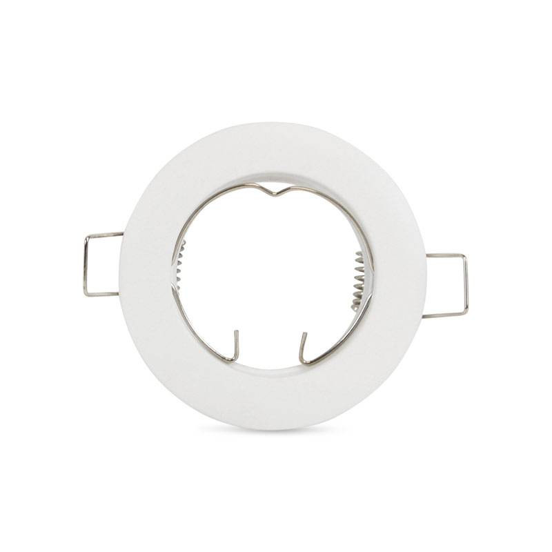 Aro downlight circular para bombilla GU10 / MR16 - Corte Ø62 mm