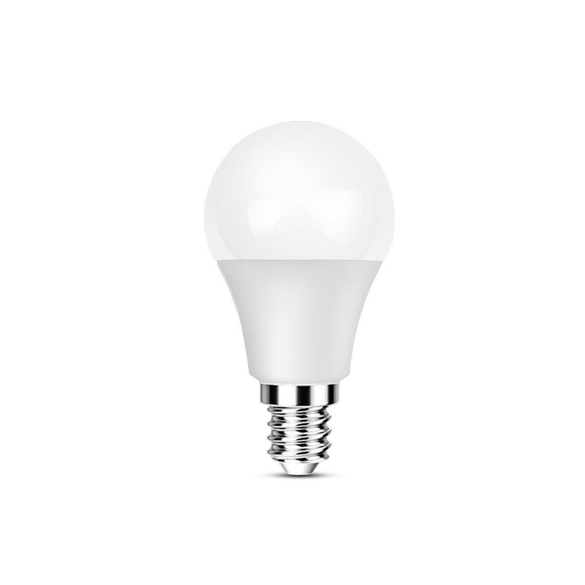 Bombilla Esférica LED E14 G45 5W Opal